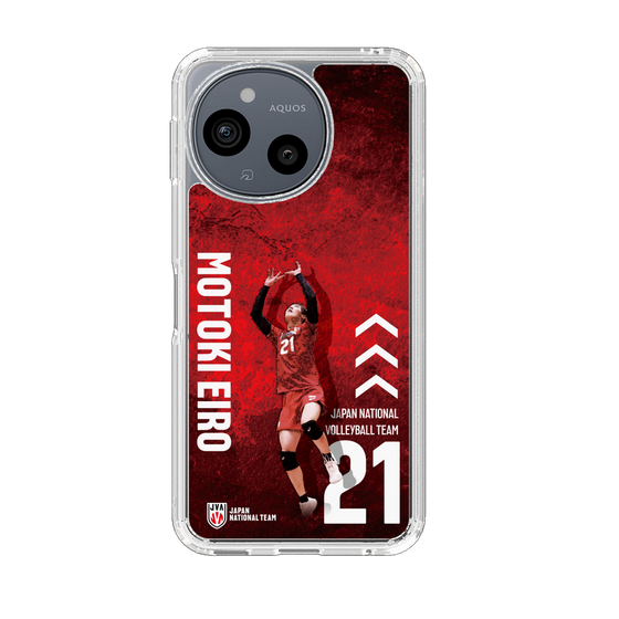 スリムプロテクションケース［ バレーボール男子日本代表(2025)- 肖像 #21 EIRO ］