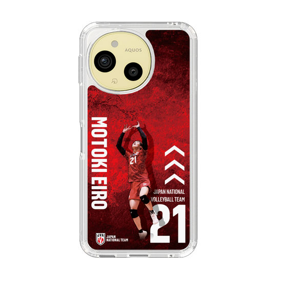 スリムプロテクションケース［ バレーボール男子日本代表(2025)- 肖像 #21 EIRO ］