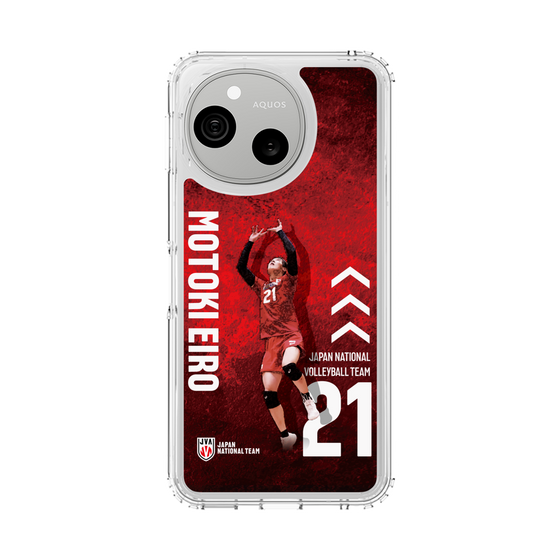 スリムプロテクションケース［ バレーボール男子日本代表(2025)- 肖像 #21 EIRO ］