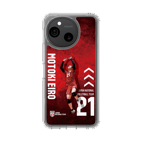 スリムプロテクションケース［ バレーボール男子日本代表(2025)- 肖像 #21 EIRO ］