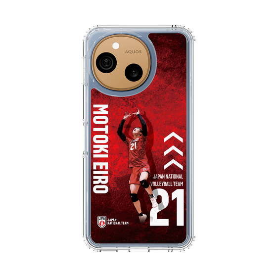 スリムプロテクションケース［ バレーボール男子日本代表(2025)- 肖像 #21 EIRO ］