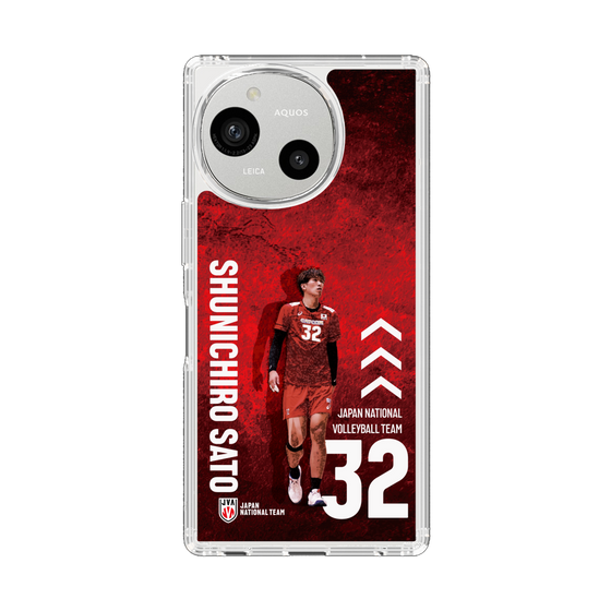 スリムプロテクションケース［ バレーボール男子日本代表(2025)- 肖像 #32 SATO ］