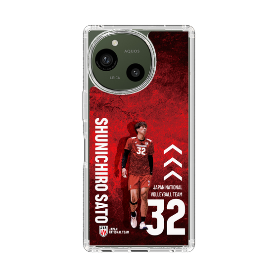 スリムプロテクションケース［ バレーボール男子日本代表(2025)- 肖像 #32 SATO ］