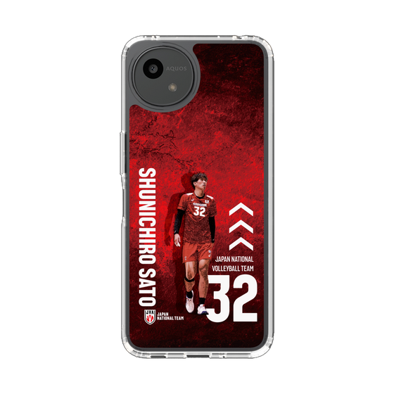 スリムプロテクションケース［ バレーボール男子日本代表(2025)- 肖像 #32 SATO ］