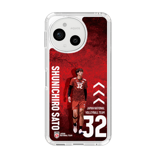 スリムプロテクションケース［ バレーボール男子日本代表(2025)- 肖像 #32 SATO ］