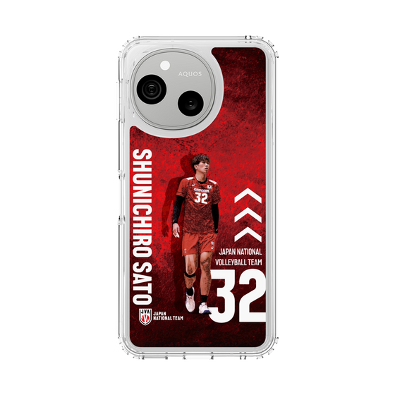 スリムプロテクションケース［ バレーボール男子日本代表(2025)- 肖像 #32 SATO ］
