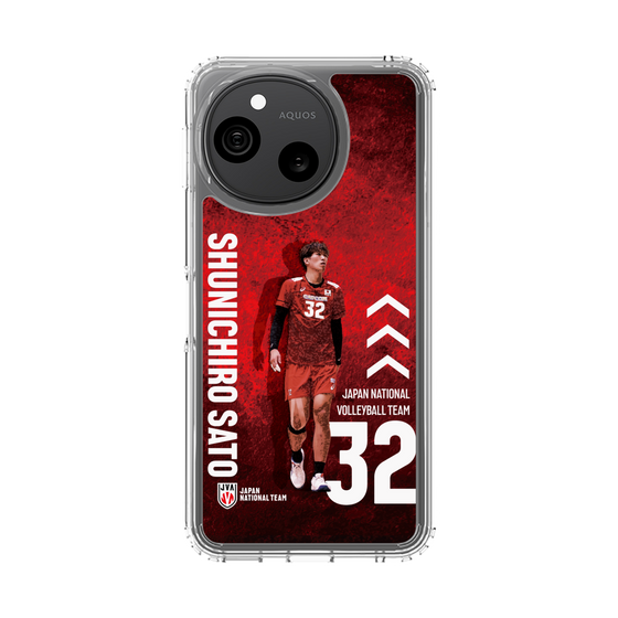 スリムプロテクションケース［ バレーボール男子日本代表(2025)- 肖像 #32 SATO ］
