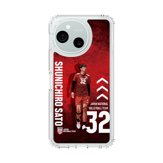 スリムプロテクションケース［ バレーボール男子日本代表(2025)- 肖像 #32 SATO ］