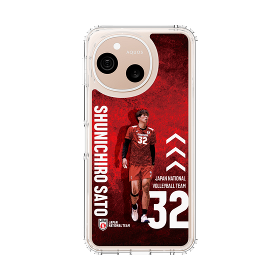 スリムプロテクションケース［ バレーボール男子日本代表(2025)- 肖像 #32 SATO ］