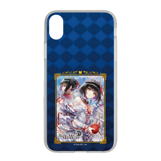 スリムプロテクションケース［ クイズRPG 魔法使いと黒猫のウィズ - スノウ ］