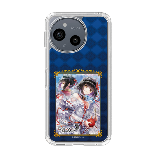 スリムプロテクションケース［ クイズRPG 魔法使いと黒猫のウィズ - スノウ ］