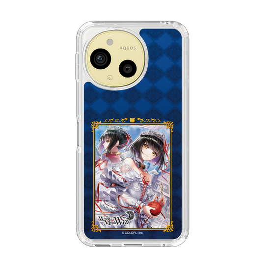 スリムプロテクションケース［ クイズRPG 魔法使いと黒猫のウィズ - スノウ ］