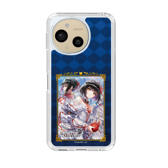 スリムプロテクションケース［ クイズRPG 魔法使いと黒猫のウィズ - スノウ ］
