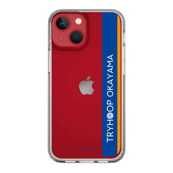 スリムプロテクションケース［ トライフープ岡山 - ロゴ ］