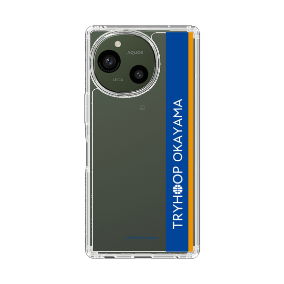 スリムプロテクションケース［ トライフープ岡山 - ロゴ ］