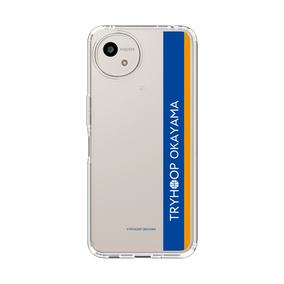 スリムプロテクションケース［ トライフープ岡山 - ロゴ ］