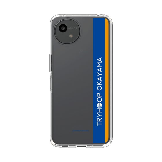 スリムプロテクションケース［ トライフープ岡山 - ロゴ ］