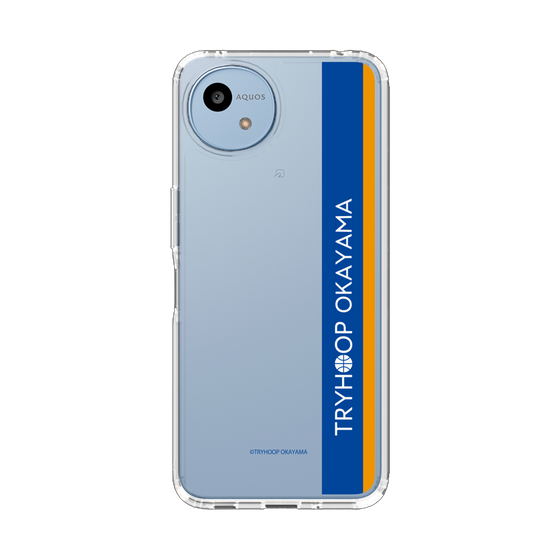 スリムプロテクションケース［ トライフープ岡山 - ロゴ ］