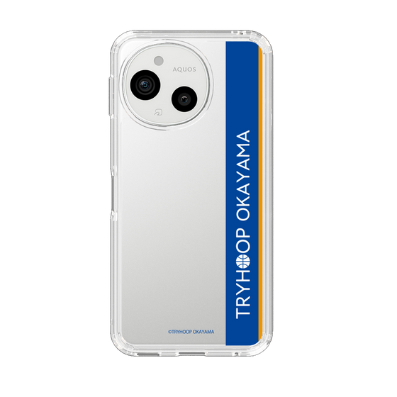 スリムプロテクションケース［ トライフープ岡山 - ロゴ ］