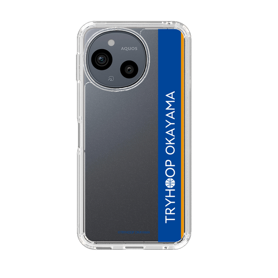 スリムプロテクションケース［ トライフープ岡山 - ロゴ ］