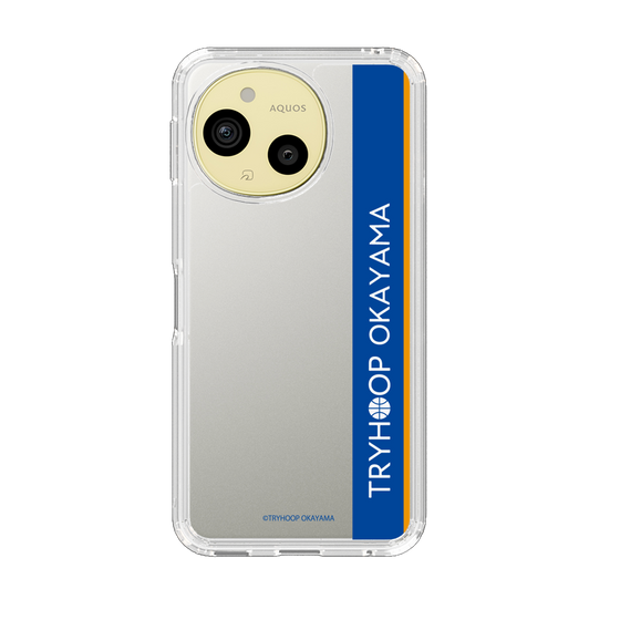 スリムプロテクションケース［ トライフープ岡山 - ロゴ ］