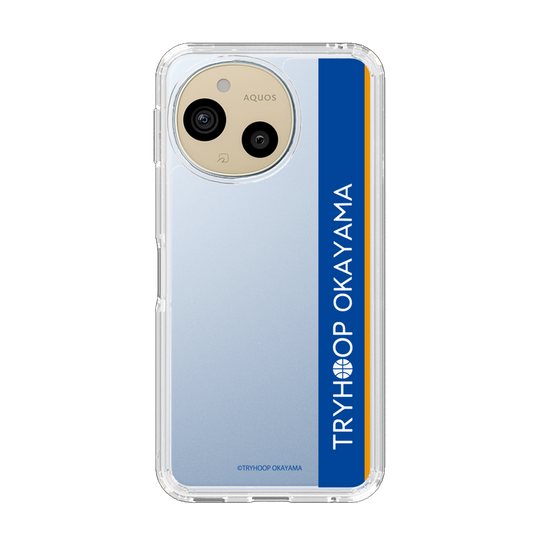 スリムプロテクションケース［ トライフープ岡山 - ロゴ ］