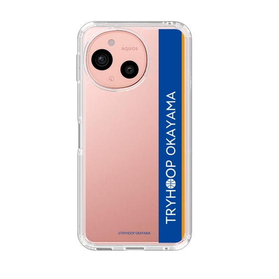 スリムプロテクションケース［ トライフープ岡山 - ロゴ ］