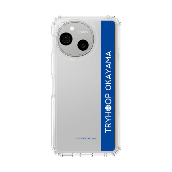 スリムプロテクションケース［ トライフープ岡山 - ロゴ ］