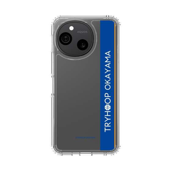 スリムプロテクションケース［ トライフープ岡山 - ロゴ ］