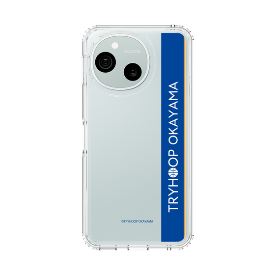 スリムプロテクションケース［ トライフープ岡山 - ロゴ ］