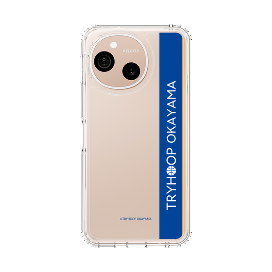 スリムプロテクションケース［ トライフープ岡山 - ロゴ ］