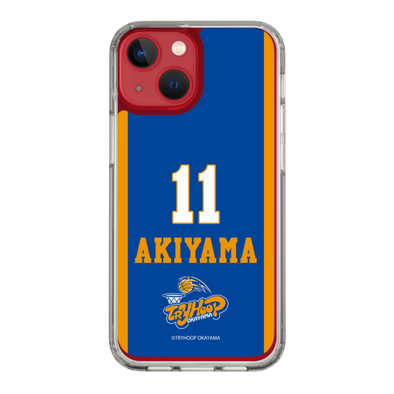 スリムプロテクションケース［ トライフープ岡山 - #11 AKIYAMA ］