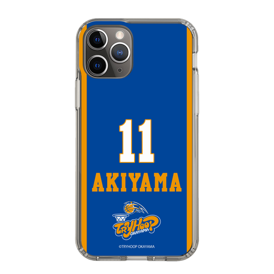 スリムプロテクションケース［ トライフープ岡山 - #11 AKIYAMA ］