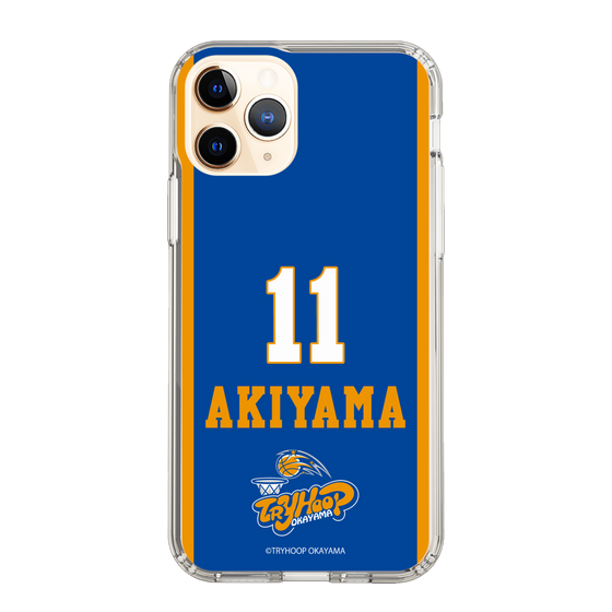 スリムプロテクションケース［ トライフープ岡山 - #11 AKIYAMA ］