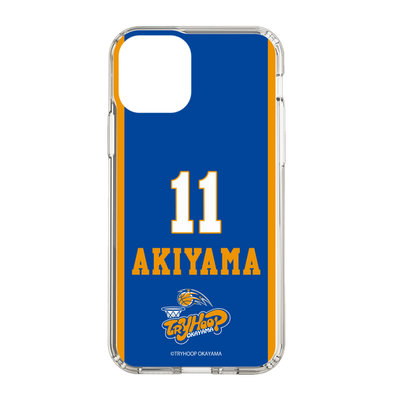 スリムプロテクションケース［ トライフープ岡山 - #11 AKIYAMA ］