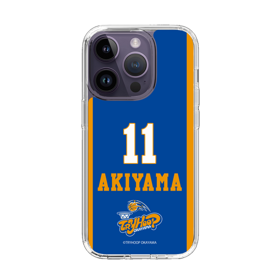 スリムプロテクションケース［ トライフープ岡山 - #11 AKIYAMA ］