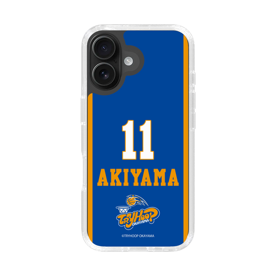 スリムプロテクションケース［ トライフープ岡山 - #11 AKIYAMA ］