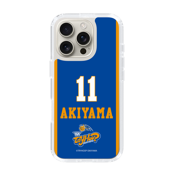 スリムプロテクションケース［ トライフープ岡山 - #11 AKIYAMA ］