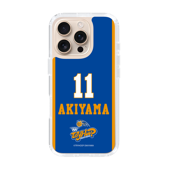 スリムプロテクションケース［ トライフープ岡山 - #11 AKIYAMA ］