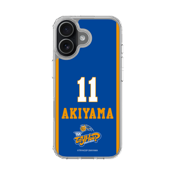 スリムプロテクションケース［ トライフープ岡山 - #11 AKIYAMA ］