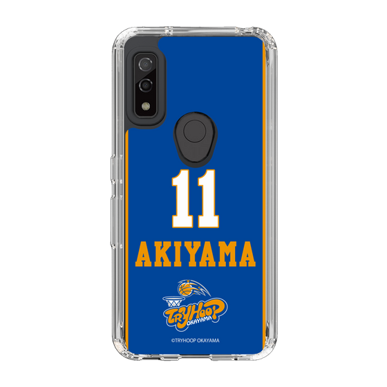 スリムプロテクションケース［ トライフープ岡山 - #11 AKIYAMA ］