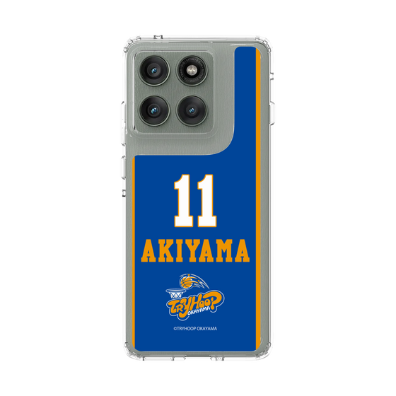 スリムプロテクションケース［ トライフープ岡山 - #11 AKIYAMA ］