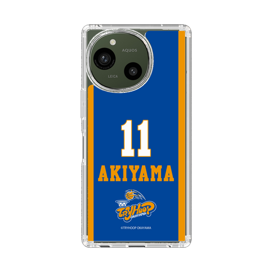 スリムプロテクションケース［ トライフープ岡山 - #11 AKIYAMA ］