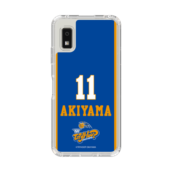 スリムプロテクションケース［ トライフープ岡山 - #11 AKIYAMA ］