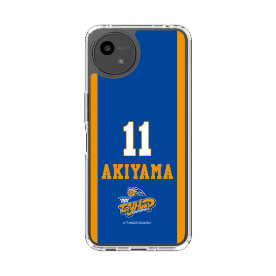 スリムプロテクションケース［ トライフープ岡山 - #11 AKIYAMA ］