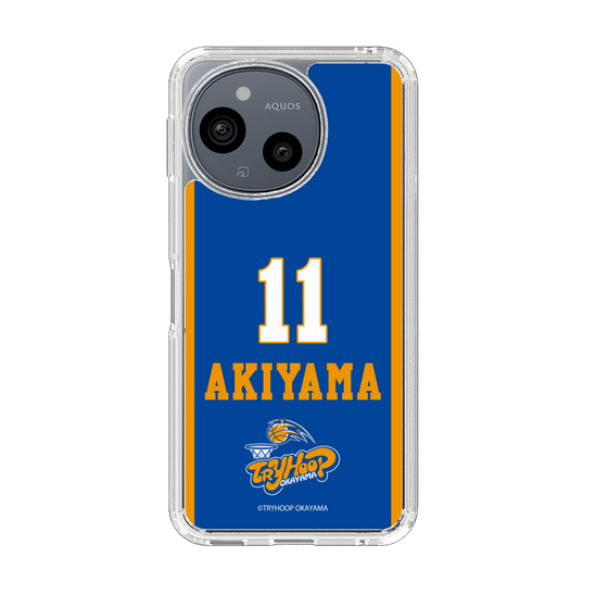 スリムプロテクションケース［ トライフープ岡山 - #11 AKIYAMA ］