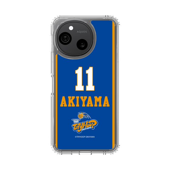 スリムプロテクションケース［ トライフープ岡山 - #11 AKIYAMA ］