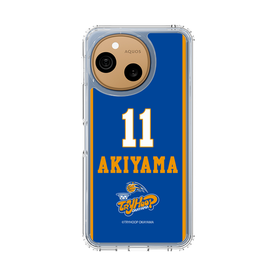 スリムプロテクションケース［ トライフープ岡山 - #11 AKIYAMA ］
