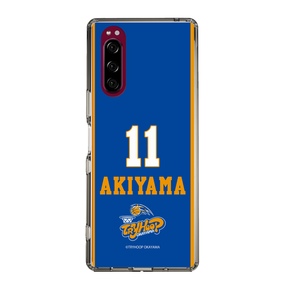 スリムプロテクションケース［ トライフープ岡山 - #11 AKIYAMA ］