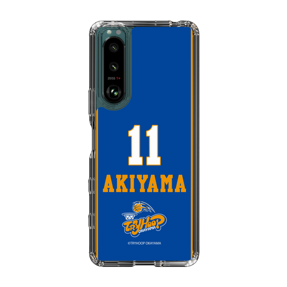 スリムプロテクションケース［ トライフープ岡山 - #11 AKIYAMA ］